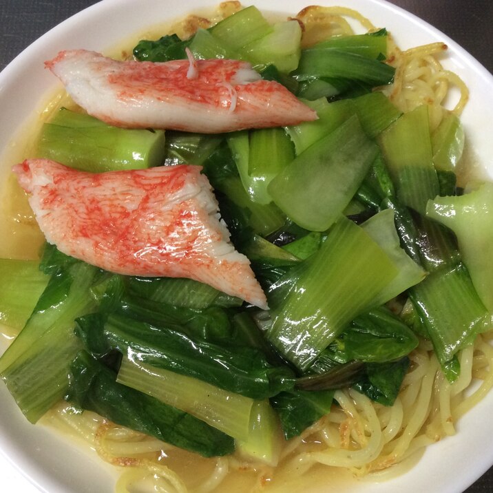 チンゲン菜の中華あんかけ焼きそば レシピ 作り方 By あんぱん34号 楽天レシピ チンゲン菜の中華あんかけ焼きそば レシピ 作り方 By あんぱん34号 楽天レシピ